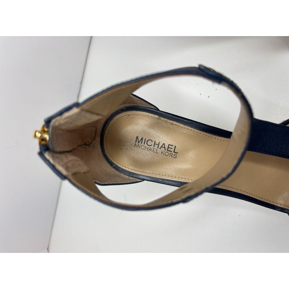Michael Kors Navy Espadrille Sandals - Picture 10 of 10